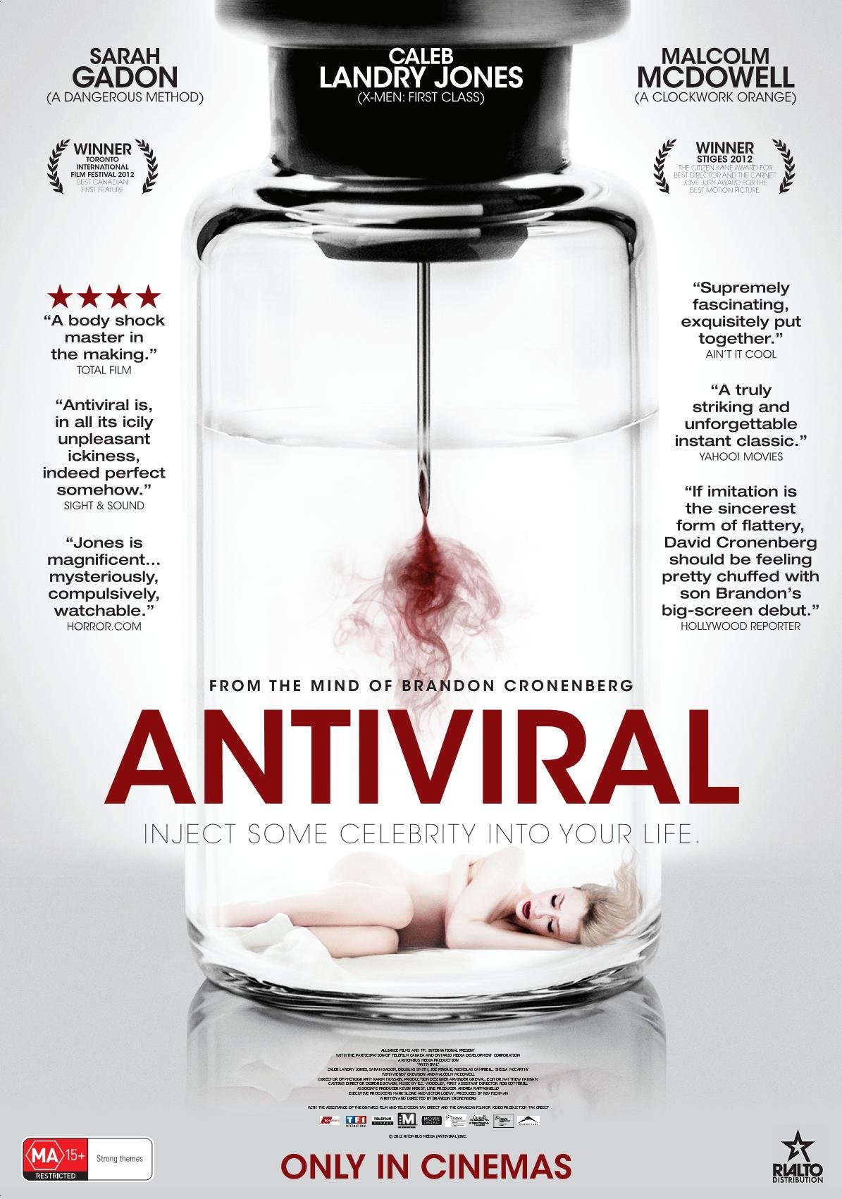 Antiviral (2012) tainies Online with greek subs Antiviral (2012) με ελληνικους υποτιτλους